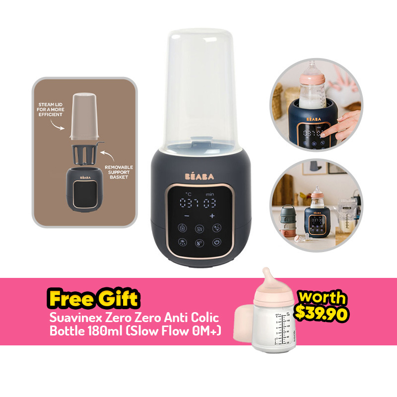 Beaba Multi Milk 5-in-1 Bottle Warmer + FREE GIFT